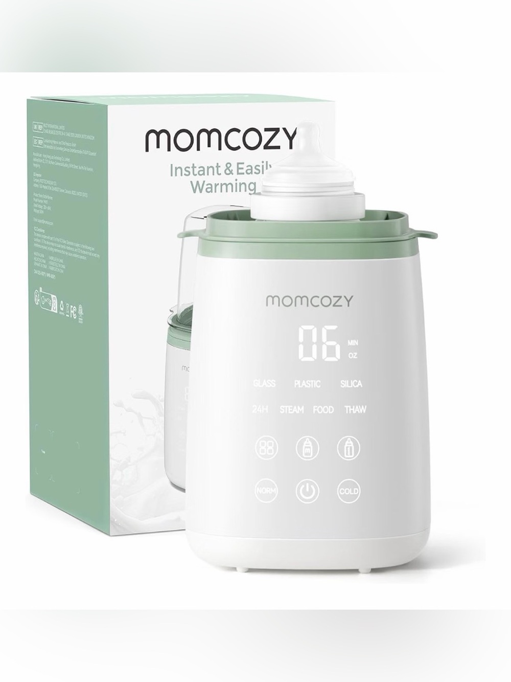 NIB - Momcozy Bottle Warmer for Baby, Fast Heating Breastmilk for All Bottles